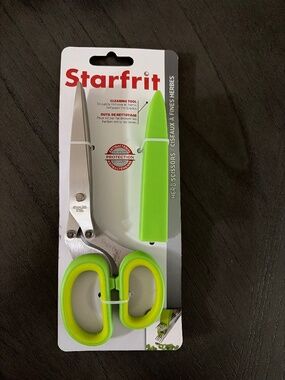 Starfrit Herb Scissors – 5-Blade Kitchen Herb Cutter